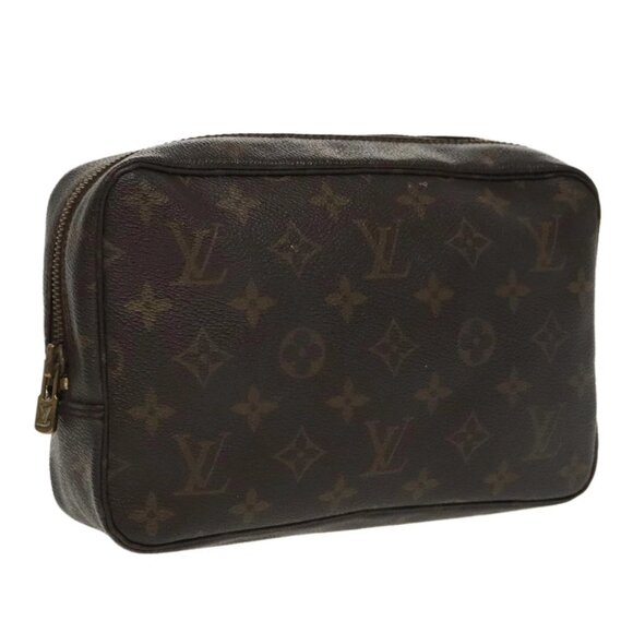 LOUIS VUITTON Monogram Trousse Toilette 23 Clutch Bag  LV - Picture 1 of 15
